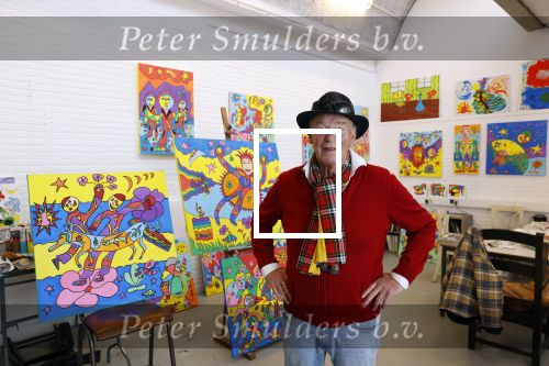 Amsterdam 5 oktober 2020
Peter Faber in zijn atelier.