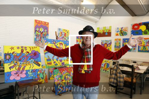 Amsterdam 5 oktober 2020
Peter Faber in zijn atelier.