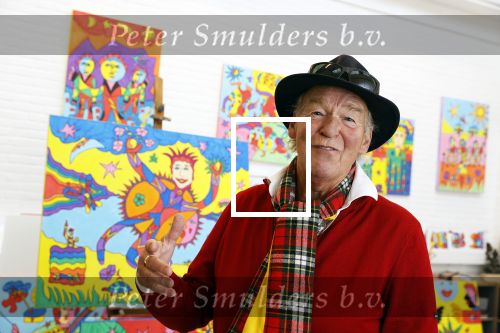 Amsterdam 5 oktober 2020
Peter Faber in zijn atelier.