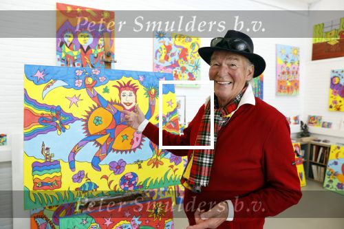 Amsterdam 5 oktober 2020
Peter Faber in zijn atelier.