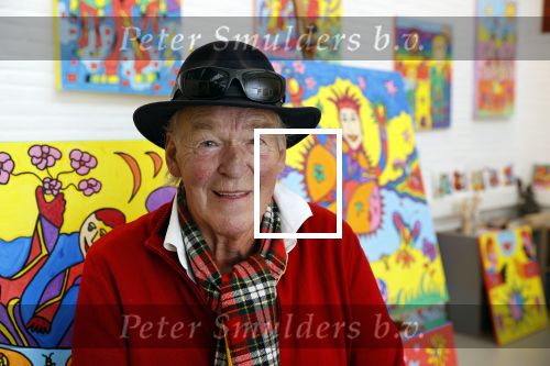 Amsterdam 5 oktober 2020
Peter Faber in zijn atelier.