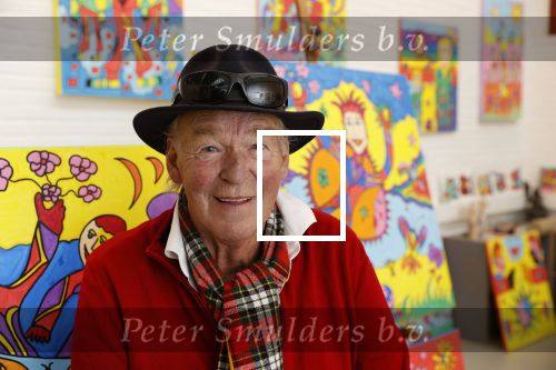 Amsterdam 5 oktober 2020
Peter Faber in zijn atelier.