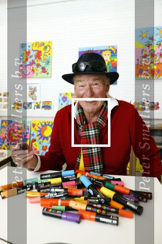 Amsterdam 5 oktober 2020
Peter Faber in zijn atelier.