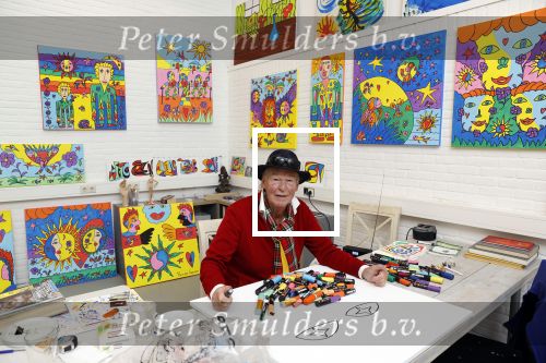 Amsterdam 5 oktober 2020
Peter Faber in zijn atelier.