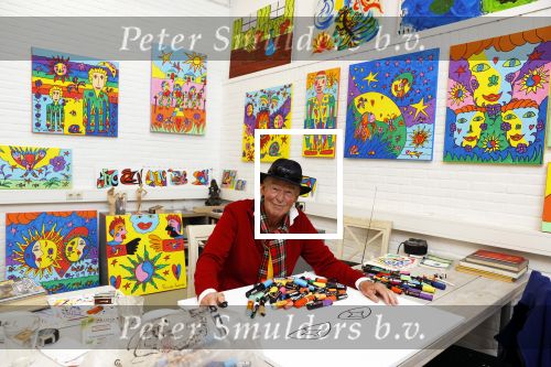 Amsterdam 5 oktober 2020
Peter Faber in zijn atelier.