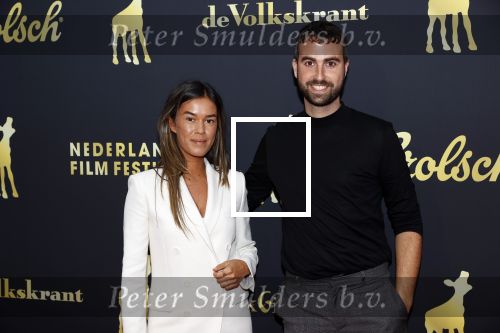 Utrecht 2 oktober 2020
Uitreiking gouden kalveren in de schouwburg van Utrecht. Renee Bosveld met een collega