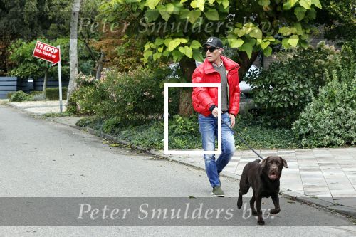 Mijdrecht 9 oktober 2020
Rogier Smit woont tijdelijk bij Rachel hazes met zijn hond.
