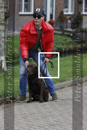 Mijdrecht 9 oktober 2020
Rogier Smit woont tijdelijk bij Rachel hazes met zijn hond.
