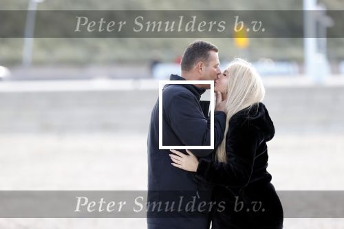 Scheveningen 22 oktober 2020
Samantha de Jong ( Barbie) hoogzwanger op het strand met partner Gerrit
