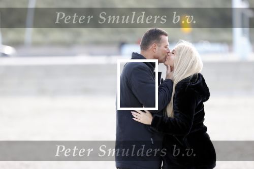 Scheveningen 22 oktober 2020
Samantha de Jong ( Barbie) hoogzwanger op het strand met partner Gerrit