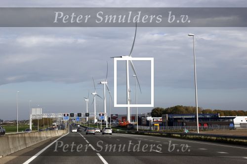 Woerden  31 oktober 2020
Windturbines bij de A12