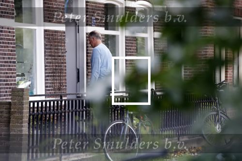 Amsterdam 4 oktober 2020
Wouter Bos bij zijn huis
