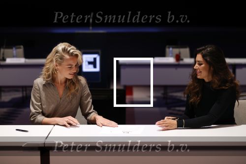 Amsterdam 5 oktober 2020
Bijeenkomst influencers inzake free a girl in hotel Krasnapolsky. Annekee Molenaar en Yolanthe Cabau