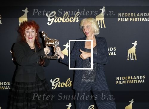 Utrecht 2 oktober 2020
Uitreiking gouden kalveren in de schouwburg van Utrecht.
Patty Stenger en ......