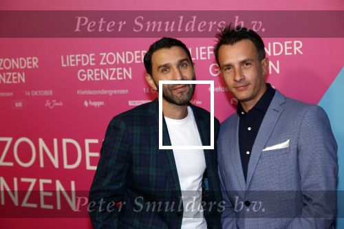 Amsterdam 11 oktober 2021
Premiere Liefde zonder grenzenin Tuschinski 
Adel Boudellah en Aram v d Rest