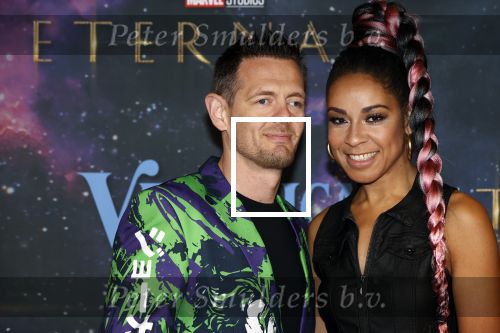 Amsterdam 2 november 2021
Premiere Eternal van Marvel in Pathe Noord.
Amara Onwuka met partner