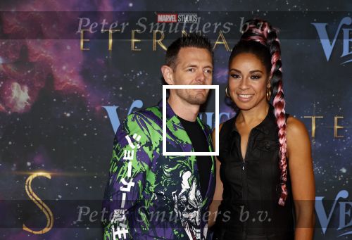 Amsterdam 2 november 2021
Premiere Eternal van Marvel in Pathe Noord.
Amara Onwuka met partner