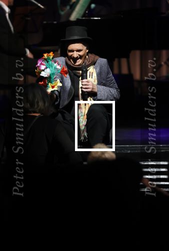 Amsterdam 24 oktober 2021
Willeke Alberti krijgt de blijvend applaus prijs in de kleine  Komedie. Zoon Johnny de Mol is ook aanwezig. Arie Cupe