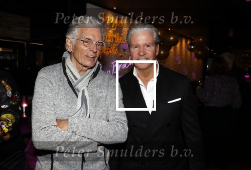 Amsterdam 15 november 2021
Boekpresentatie van Dries Roelvink bij restaurant La Brochette. Ben Cramer