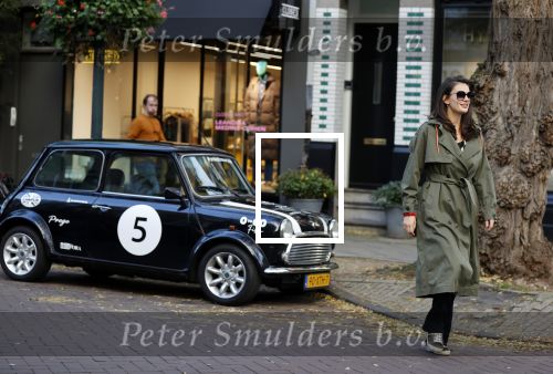 Amsterdam 1 november 2021
Camplin jas  en mini cooper op de cornelis schuytstraat