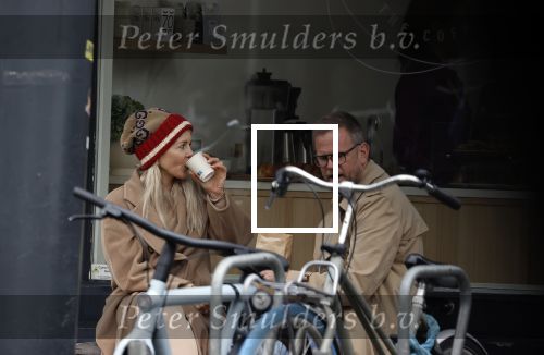 Amsterdam 26 oktober 2021
Chantal janzen met een kennis bij koffiehuisje in Amsterdam zuid