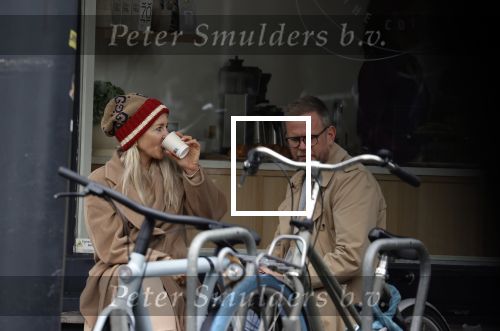 Amsterdam 26 oktober 2021
Chantal janzen met een kennis bij koffiehuisje in Amsterdam zuid