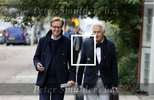 Den Haag 8 november 2021
Rechtszaak Frank en Rogier in de rechtbank van Den Haag .
Frank Jansen en Rogier Smit met hun beider advocaten