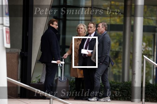 Den Haag 8 november 2021
Rechtszaak Frank en Rogier in de rechtbank van Den Haag .
Frank Jansen en Rogier Smit met hun beider advocaten