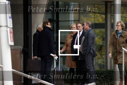 Den Haag 8 november 2021
Rechtszaak Frank en Rogier in de rechtbank van Den Haag .
Frank Jansen en Rogier Smit met hun beider advocaten