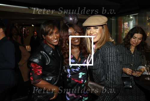 Amsterdam 24 oktober 2021
Berget lewis viert haar 50e verjaardag bin Pasta e Basta. Glennis Grace Berget en Edsilia Rombley