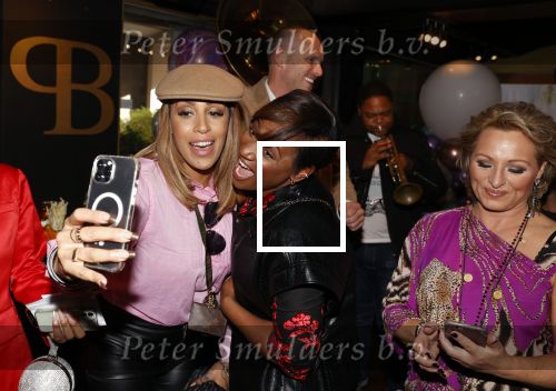Amsterdam 24 oktober 2021
Berget lewis viert haar 50e verjaardag bin Pasta e Basta. Glennis Grace en Edsilia Rombley