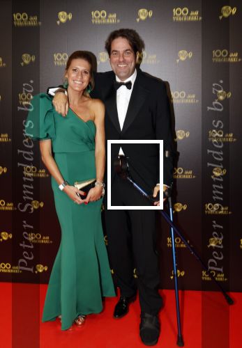 Amsterdam 28 oktober 2021
Feest ivm 100 jarig bestaan van Tuschinski.
Jean Luc Zeguers met zijn vrouw
