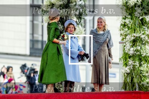 OSLO november 2021
Staatsbezoek Koning Willem Alexander en koningin Maxima aan Noorwegen. kroonprinses Mette-Marit , koningin Sonja, koning Harald en porinses Martha Louise zijn aanwezig