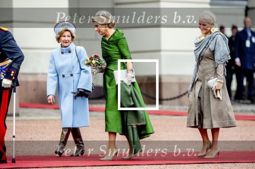 OSLO november 2021
Staatsbezoek Koning Willem Alexander en koningin Maxima aan Noorwegen. kroonprinses Mette-Marit , koningin Sonja, koning Harald en porinses Martha Louise zijn aanwezig