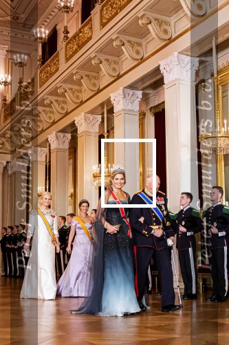OSLO november 2021
Staatsbezoek Koning Willem Alexander en koningin Maxima aan Noorwegen. kroonprinses Mette-Marit , koningin Sonja, koning Harald en porinses Martha Louise zijn aanwezig
