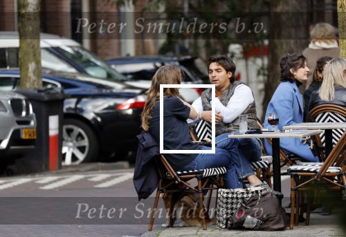 Amsterdam 16 oktober 2021
Mark Baanders op terras in Amsterdam zuid