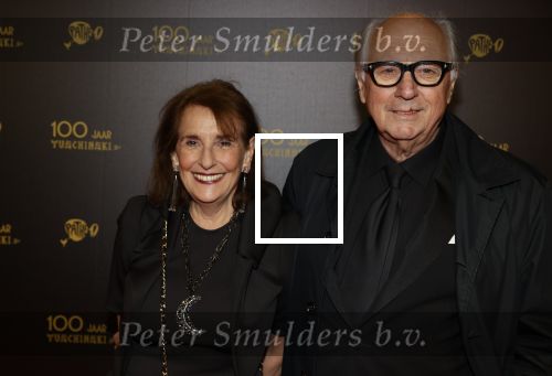 Amsterdam 28 oktober 2021
Feest ivm 100 jarig bestaan van Tuschinski.
Matthijs v Heininge met zijn vrouw