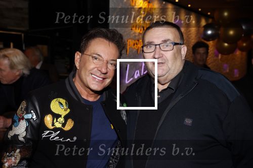 Amsterdam 15 november 2021
Boekpresentatie van Dries Roelvink bij restaurant La Brochette. Peter Hoksbergen en Gerard Joling