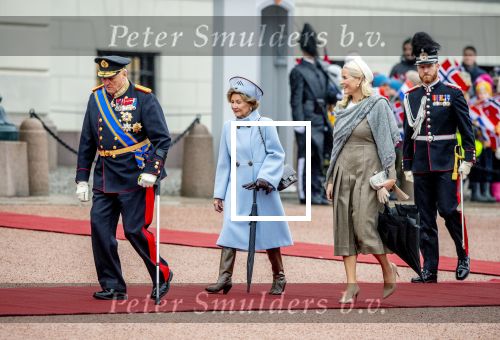 OSLO november 2021
Staatsbezoek Koning Willem Alexander en koningin Maxima aan Noorwegen. kroonprinses Mette-Marit , koningin Sonja, koning Harald en porinses Martha Louise zijn aanwezig