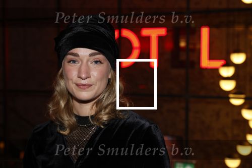 Amsterdam 25 oktober 2021
Opening expositie Michel Molder in hotel the Hoxton.
Puck Pomelien met partner
