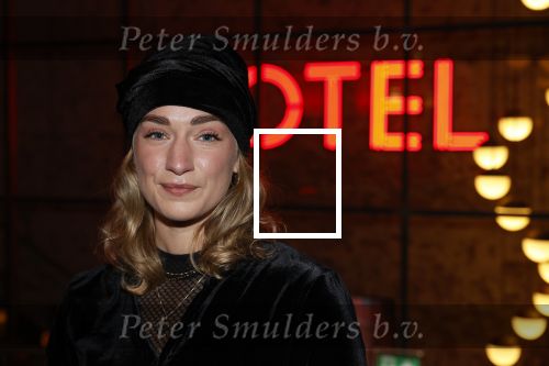 Amsterdam 25 oktober 2021
Opening expositie Michel Molder in hotel the Hoxton.
Puck Pomelien met partner