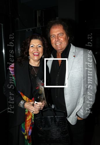 Amsterdam 15 november 2021
Boekpresentatie van Dries Roelvink bij restaurant La Brochette. Rene Leblanc en zijn vrouw Jolanda
