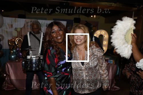 Amsterdam 24 oktober 2021
Berget lewis viert haar 50e verjaardag bin Pasta e Basta. Romy Monteiro