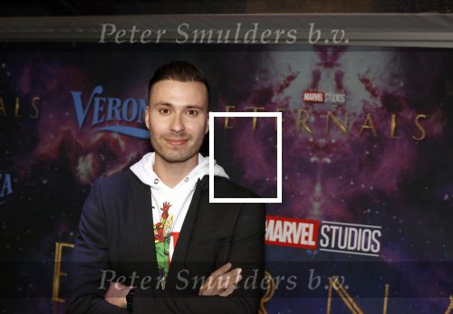 Amsterdam 2 november 2021
Premiere Eternal van Marvel in Pathe Noord.
Rutger Vink met zijn partner