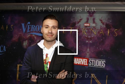 Amsterdam 2 november 2021
Premiere Eternal van Marvel in Pathe Noord.
Rutger Vink met zijn partner