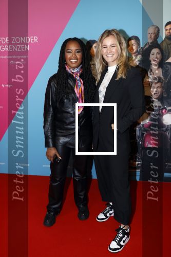 Amsterdam 11 oktober 2021
Premiere Liefde zonder grenzenin Tuschinski 
Shary-An Nivillac met partner