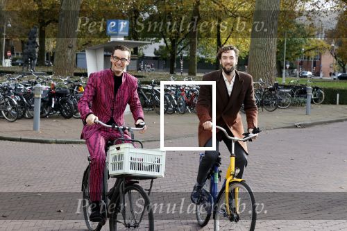 Amsterdam 5 november 2021
Splinter Chabot op de fiets in Amsterdam zuid