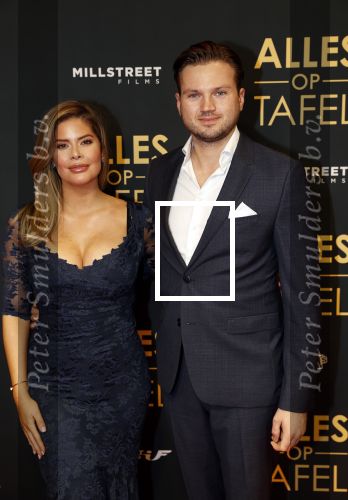 Amsterdam 1 november 2021
Premiere alles op tafel in het deLamar theater.
Stephanie Tency met partner