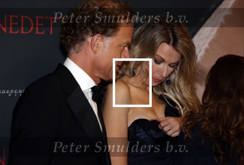 Amsterdam 12 oktober 2021
Premiere Benedetta  in Tuschinski. paul Verhoeven is de regisseur. Susan Smit met haar man Onno Aerden. Nipple gate