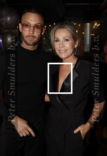 Amsterdam 24 oktober 2021
Berget lewis viert haar 50e verjaardag bin Pasta e Basta. Tanja Jess en Charly Luske